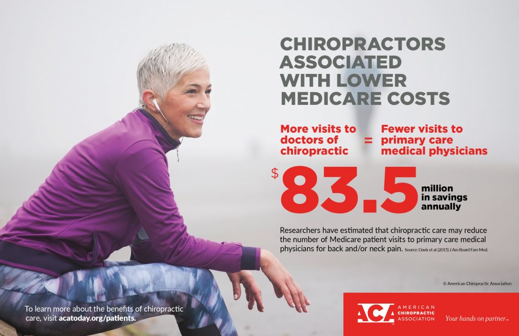 chiropractic care helps lower medicare costs
