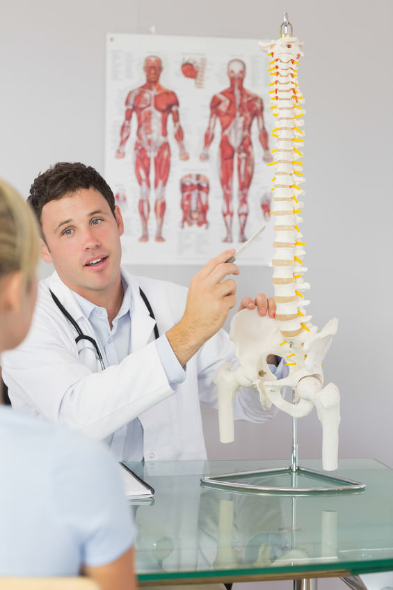 Chiropractor Explaining Treatment